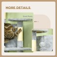 thumbnail image 4 of 79" Tall Cat Tree Condo with Scratching Posts & Toys - Light Grey Multi-Level Activity Center for Indoor Cats - Sturdy Bamboo & Plush Design for Living Room or Bedroom, 4 of 7