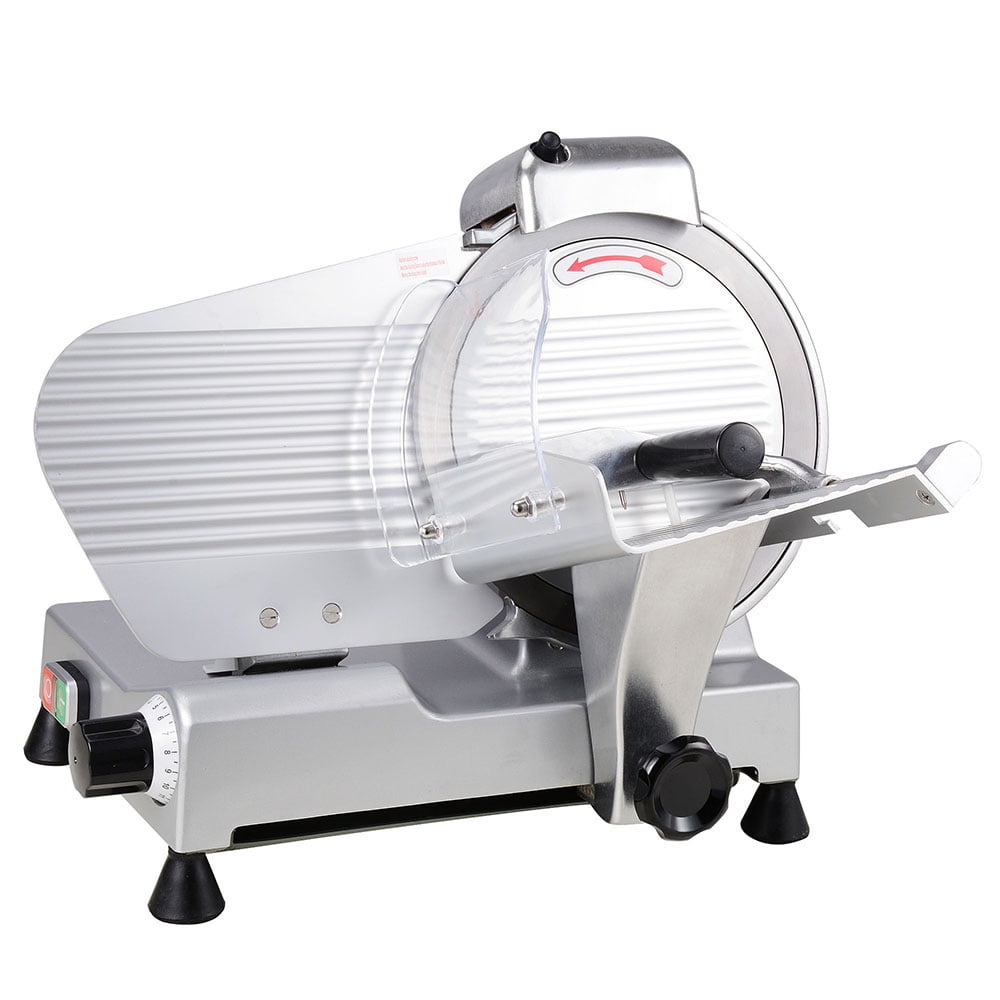 10" Meat Slicer 240W 530RPM Commercial Electric Slicer Cheese