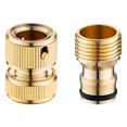thumbnail image 3 of Conector Rápido Manguera Jardín Adaptador de Alta Presión Latón Estable Acople Seguro Instalación Rápida Apto para Jardinería Lavado de Vehículos Y Ex estilo C, 3 of 9