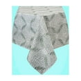 thumbnail image 5 of Rectangle Tablecloth Sage Green White Leaf Design 60 x 102 Benson Mills, 5 of 6