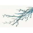 thumbnail image 2 of J:L Design 14x11 Gold Ornate Wood Framed with Double Matting Museum Art Print Titled - Green vine Branches II, 2 of 4