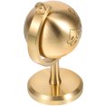 thumbnail image 3 of Shisuyan Household Globe Model Vintage Style Home Copper Decor Desktop Handle Globe Craft, 3 of 8