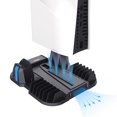 thumbnail image 1 of Adecuado para consola PS5 Slim base refrigeración multifuncional soporte para controlador PS5 con estante almacenamiento discos juegos [GP-521], 1 of 9