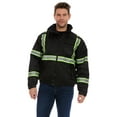 thumbnail image 5 of Bass Creek Outfitters Men's Oxford Insulated Safety Work Jacket with Hidden Hood, Sizes M-2XL, 5 of 5