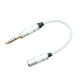 thumbnail image 4 of Cable adaptador Hugo de 4,4 mm macho equilibrado a hembra estéreo de 3,5 mm convertidor de conector para auriculares, 4 of 10