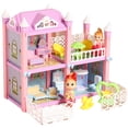 thumbnail image 1 of Dream House Kit DIY: Interactive Cute Dollhouse Building Toy Villa Dollhouse Kit, 1 of 4