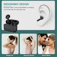 thumbnail image 6 of Wireless Earbuds Bluetooth,Earphones Touch Control in-Ear Headset True Wireless Stereo Earbuds with Microphone for iPhone, Andriod with Mic Stand for Travel,Working,Gym-Black, 6 of 8