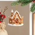 thumbnail image 4 of YIKA 5 PCS Christmas Snow House 2D Acrylic Pendant - Coffee Cup Themed Ornament For Car Interior Backpack Window Door & Christmas Tree Decor, Holiday Home Hanging Decoration D, 4 of 6