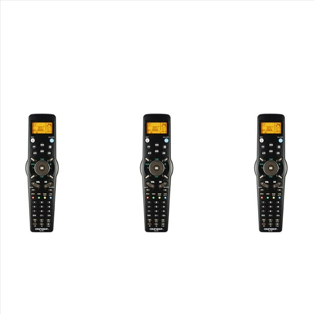 3X RM991 Control Remoto Universal Inteligente Control Remoto Multifuncional de Aprendizaje para TV / , DVD CD, VCR, SAT / CABLE y una / C