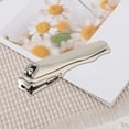 thumbnail image 6 of Unique Bargains Portable Rotating Head Nail Clipper 1 Pc Gray, Silver Tone, 6 of 6