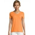 thumbnail image 5 of Hanes Women's X-temp Short Sleeve V-neck Tee, 5 of 5