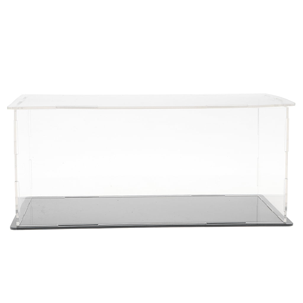 Acrylic Collectibles Display Case Perspex Dust Proof Show Case for Toys 