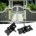 thumbnail image 5 of Fence Gate Hinge, Professional Use 2Pcs Door Hinge  For Fence Door And Garden Door Use, 5 of 7
