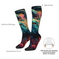 thumbnail image 6 of Cauagu Colorful Flower Goat Print Women's Men's Ankle Socks 1-pack Casual Athletic Socks for Unisex Adult Moisture-Wicking Socks for Daily Wear/Running/Sport, 6 of 8