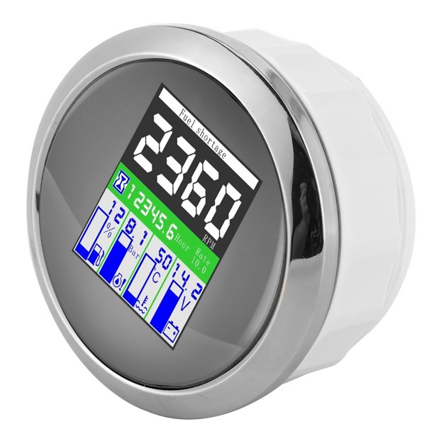 Manómetro de presión de aceite, medidor multifunción de 85 mm, medidor digital multifunción de RPM, medidor de temperatura, logra más