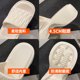 thumbnail image 3 of Zapatillas de mujer de moda, zapatos gruesos de verano, zapatillas de playa para el hogar con suela suave, sandalias de EVA de una línea con textura arrugada para exteriores, 3 of 3