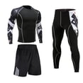 thumbnail image 2 of Traje deportivo de hombre, mallas de manga larga, ropa deportiva de secado rápido para hombre, ropa deportiva de secado rápido, ropa de entrenamiento de baloncesto PRO, 2 of 5