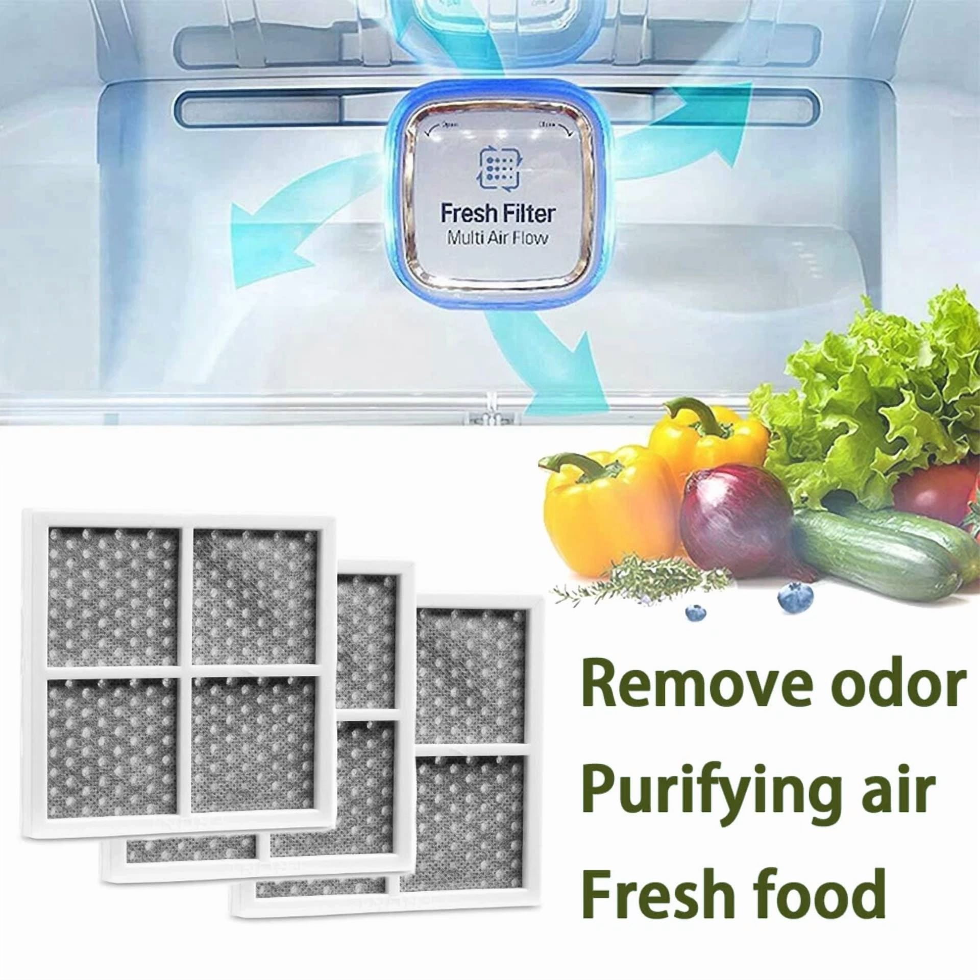 CIRCLE- Lg Adq73214404 Refrigerator Air Filter (Lt120F) (4-Pack)