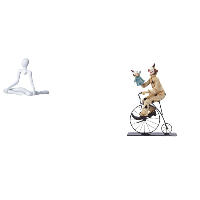 Estatua de pensador creativo, figura decorativa, escultura abstracta, adorno único para la entrada, dormitorio, mesa, centro de mesa, armario,