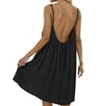 thumbnail image 5 of Uootdi Women Backless Dresses Sleeveless Slip Dress Summer Vacation Poolside Bathing Suit Beach Dress Gift, 5 of 6