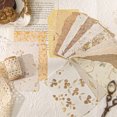 thumbnail image 5 of Paquete de 28 unidades de papel con textura de relieve vintage para hacer álbumes de recortes, collages, decoración, diario basura, papelería estética, 5 of 5