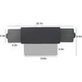 thumbnail image 2 of Sun Visor Extender for Car, EEEkit Universal Car Visor Extender Sun Blocker Visor Extender Attachment, UV Proof, 2 of 9