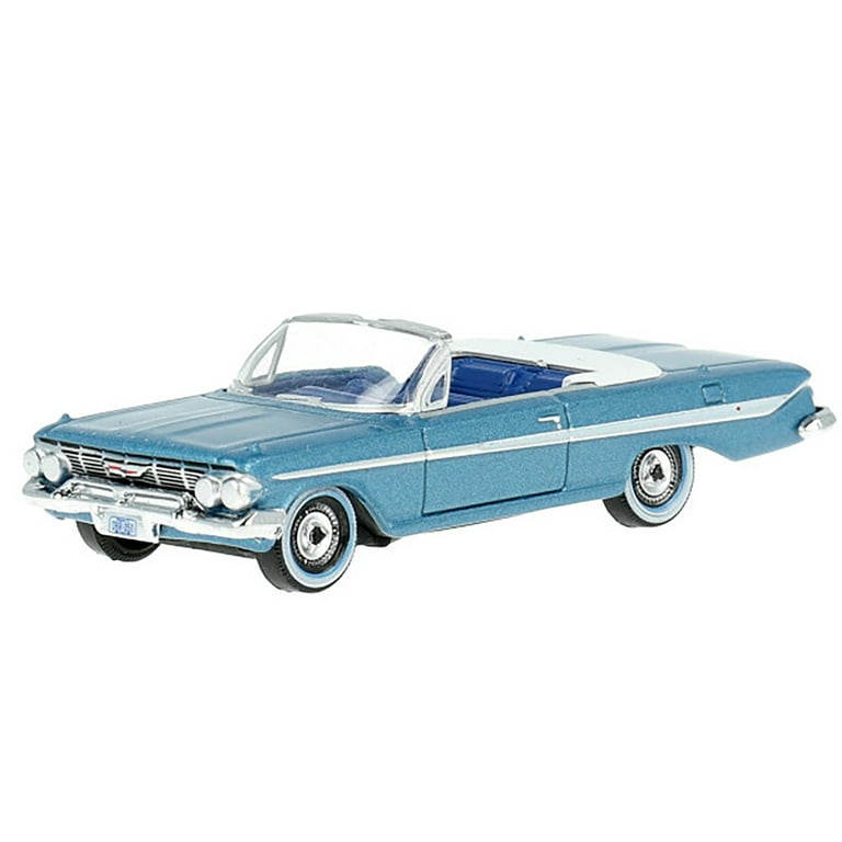 1961 Chevrolet Impala Convertible Jewel Blue Met. & White w/Blue