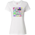 thumbnail image 3 of Inktastic 100 Days of School Pastel Stars Women's T-Shirt, 3 of 5
