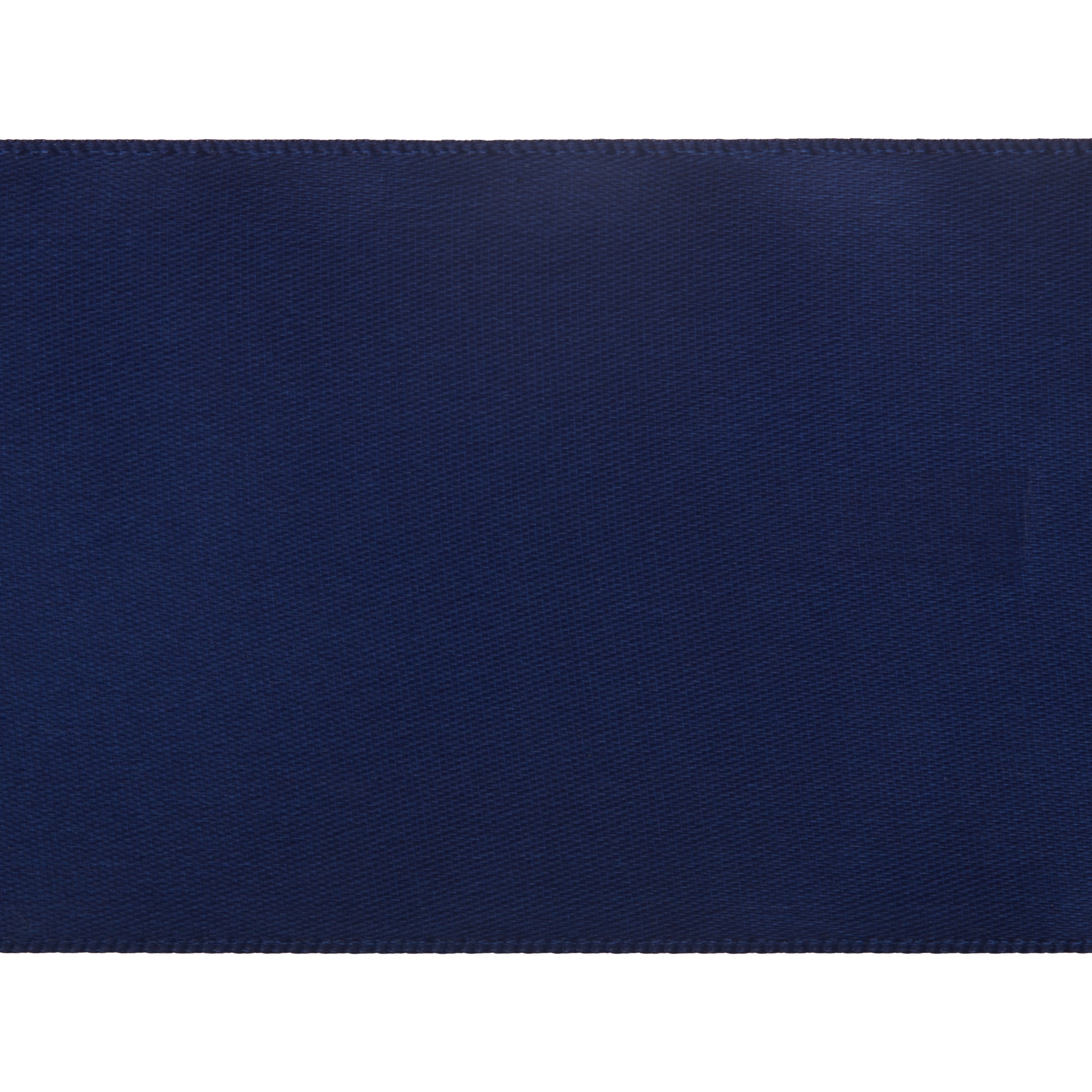Offray Ribbon, Navy Blue 2 1/4 inch Single Face Satin Polyester Ribbon for Sewing, Crafts, and Gifting, 9 feet, 1 Each