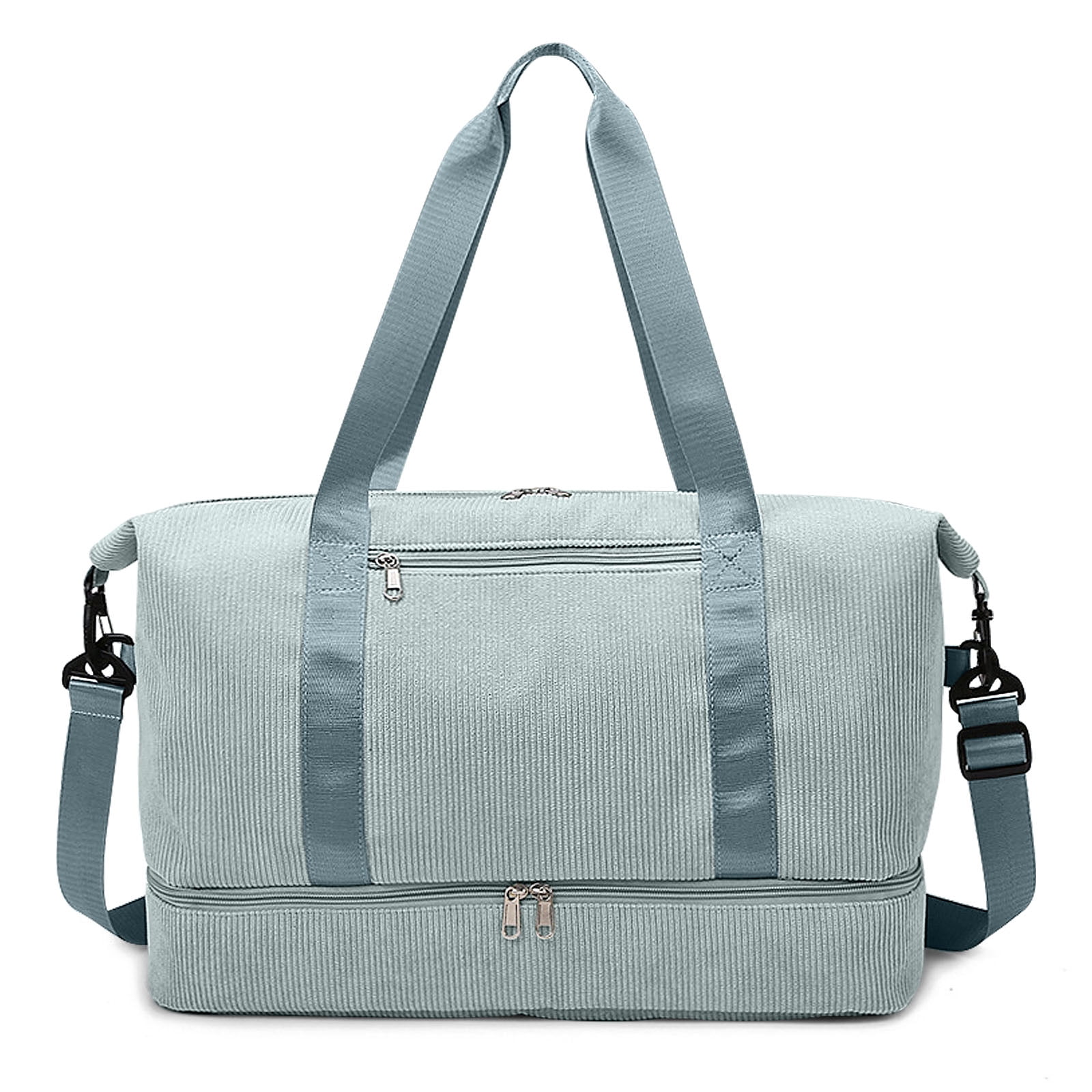 Gynky Travel Duffel Weekender Bags for Women Carry on Large Tote Sport Duffle Hospital Gym Bag for Labor and Delivery Overnight Luggage with Shoe Compartment Trolley Sleeve Wet Pocket