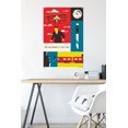 thumbnail image 6 of Warner 100th Anniversary - North by Northwest Wall Poster with Pushpins, 22.375" x 34", 6 of 6