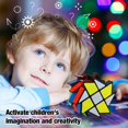 thumbnail image 5 of Cubo mágico Fenghuolun 3x3, cubo de rompecabezas de velocidad, pegatina suave, cubo de rompecabezas 3D, rompecabezas, juguete educativo para niños y niños WD.WDQZL Hogar, 5 of 5