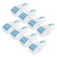 thumbnail image 1 of Wire Connector, 20Pcs Solder Seal Wire Connectors High Conductivity  For Lighting For Motors For Electrical Control Blue, 1 of 8