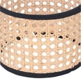 thumbnail image 2 of Quickwittc Rattan Lamp Shade Universal Rattan Woven Lampshade Lamp Cover for E27 E14 Chandelier Lamp Pendant Light Ceiling Lamp, 2 of 8