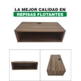 thumbnail image 2 of Repisa Flotante Moderna Cajón Para Equipos De Tv 50 X 25 Cm Nogal Terracota.286 Hanlob Repisa Flotante Moderna con cajon para equipos de TV, 2 of 6