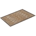 thumbnail image 3 of 7.5x9.5 ft Large Area Rug Vintage Brown Green Anti-Skid Tear-Resistant Machine Washable Low Pile Floor Mat for Living Room Bedroom, 3 of 8