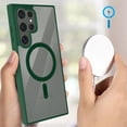 thumbnail image 3 of Mr. Gadgets Funda Carcasa Clear Case Color Verde Para Samsung Galaxy S26 ULTRA Compatible Con Magsafe., 3 of 7