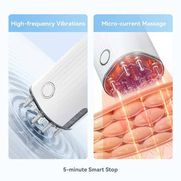Laser Hair Growth Comb Brush for Men and Women Hair Loss, Electric Cordless Hair Comb, Red Light Therapy Vibration Comb for Scalp Care and Hair Growth
