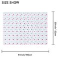 thumbnail image 3 of Rectangular Tablecloth 60x84 Inch – Waterproof Polyester Printed Table Cover, Wrinkle Resistant, Washable for Kitchen & Dining, Colorful Geometry Pattern, 3 of 6