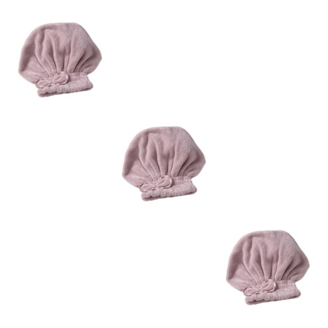 Cateissary Toalla de secado de cabello absorbente de agua para mujer, gorro de baño ajustable portátil para niñas, gorro de ducha de estilo Type1 NO1