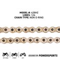 thumbnail image 5 of Niche 428 Drive Chain 126 Links Non O-Ring with Master Link Motorcycle 519-CDC2249H, 5 of 8