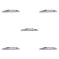 thumbnail image 2 of Guardoinrt 100/100 Fichiers de Grains Planche Tampon Manucure Colorée 3 1pcs 5Ensemble, 2 of 6