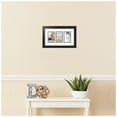thumbnail image 2 of ArtToFrames Collage Photo Picture Frame with 3 - 3x5" Openings, Framed in Black with Fabric White and Black Mats (CDM-3926-22), 2 of 8