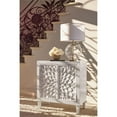 thumbnail image 2 of Clarkia Accent Cabinet with Floral Carved Door White, 2 of 9