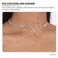 thumbnail image 3 of FESTFENDS Collar Choker De Metal Con Y Rhinestones En Para Y Regalo Especial, 3 of 8