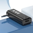 thumbnail image 4 of 2 in 1 Wireless Audio Adapter Bluetooth-Compatible 5.3 Audio Adapter Audio Transmitter for Car Speaker Stereo System Headphones, 4 of 4