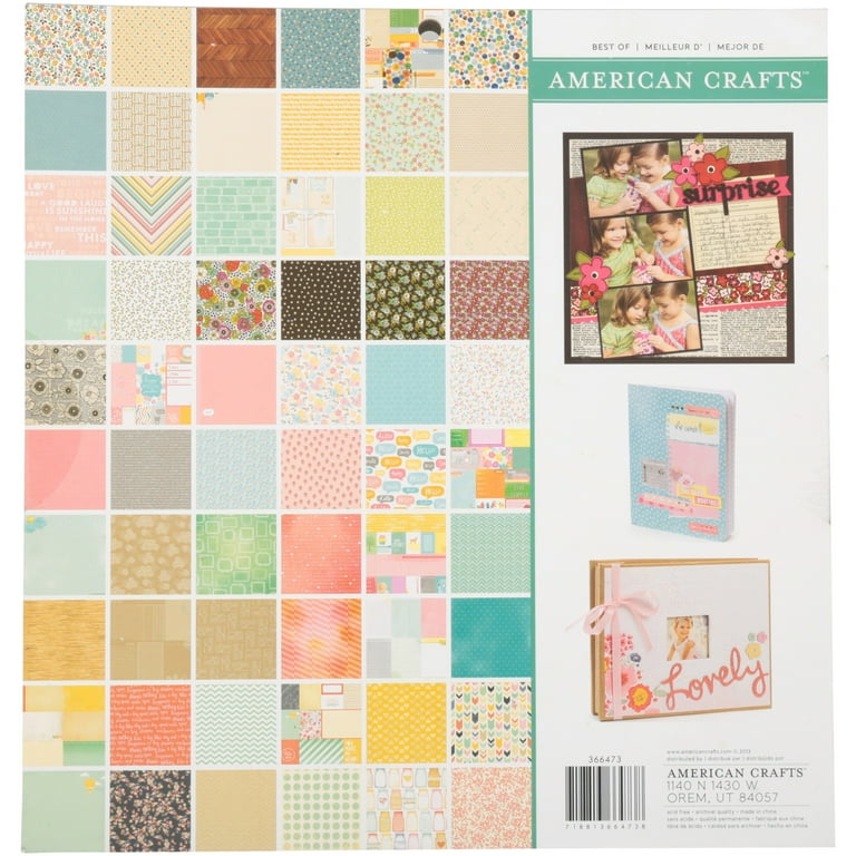 American Crafts? Craft Paper 180 ct Pack - Walmart.com