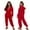 e-1217Red296, variant on Hifoo Solid Color Sleepwear Cozy Long Sleeve Hooded Jumpsuit For Women Cute Autumn Winter Casual Loungewear Pajamas Long Onesie Trendy Homewear