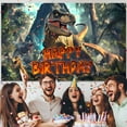 thumbnail image 3 of LAMIRO Dinosaur Birthday Party Decorations Banner Backdrop,Dinosaur Theme Large Banner Boys Party Decorations Supplies,Children's Dino Sign Poster Background Decor 72X44 Inch, 3 of 4