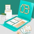 thumbnail image 3 of aprendiendo rompecabezas,Los magnéticos de madera que aprenden los juguetes de las matemáticas del rompecabezas Salvador Niños aprendiendo rompecabezas, 3 of 10